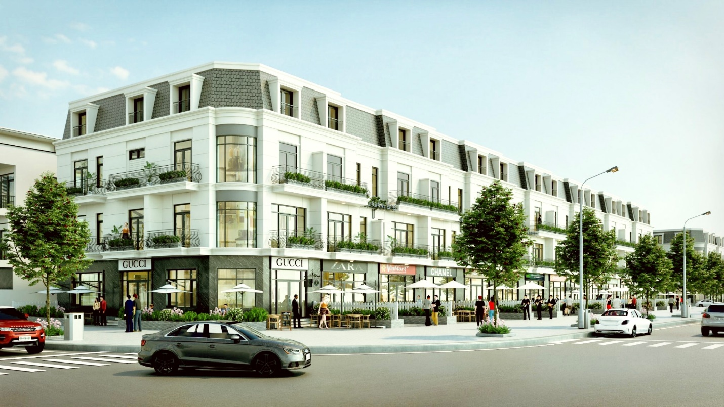 Shophouse của dự án Tân Thanh Elite City 